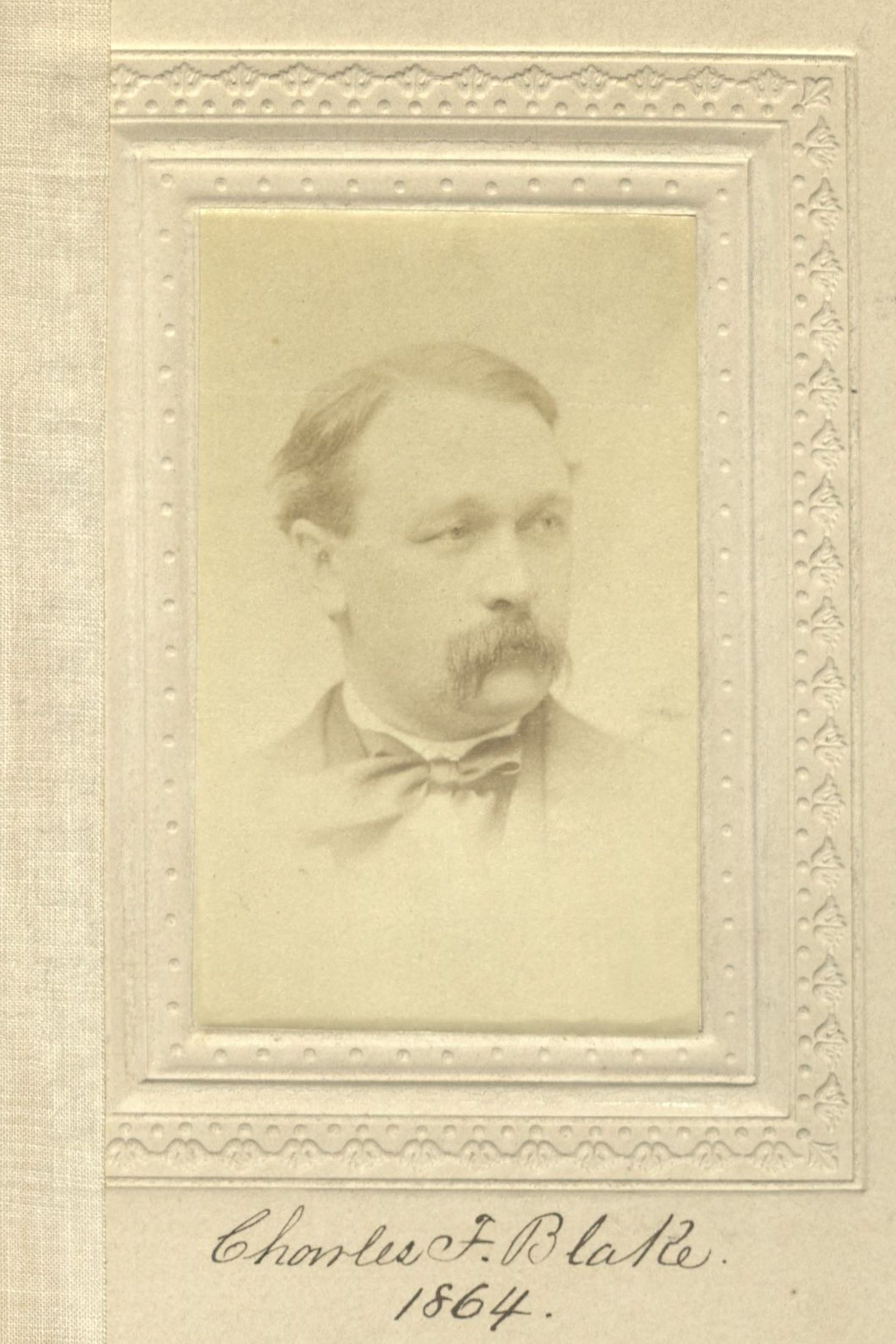 Member portrait of Charles F. Blake